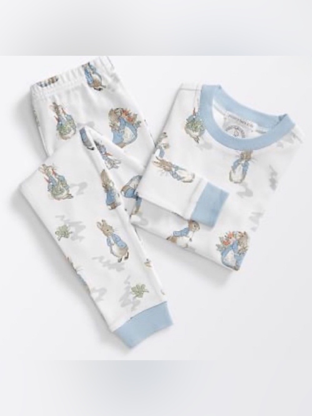 POTTERY BARN KIDS Peter Rabbit Organic Cotton Pajama Set - 6